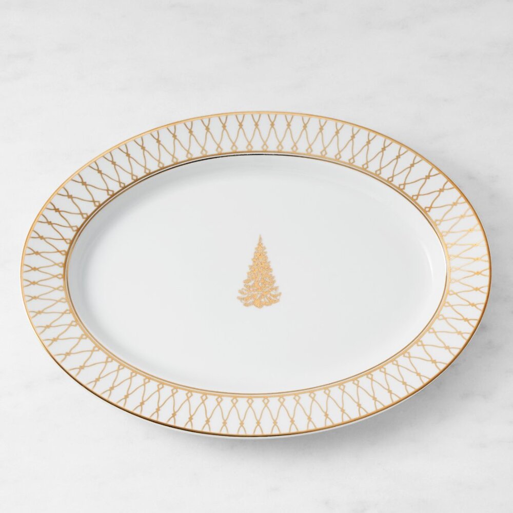 Williams Sonoma Regency Gold Platter